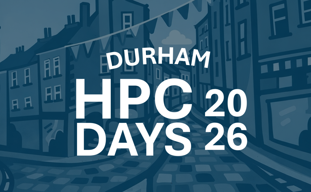 Durham HPC Days 2026 Banner